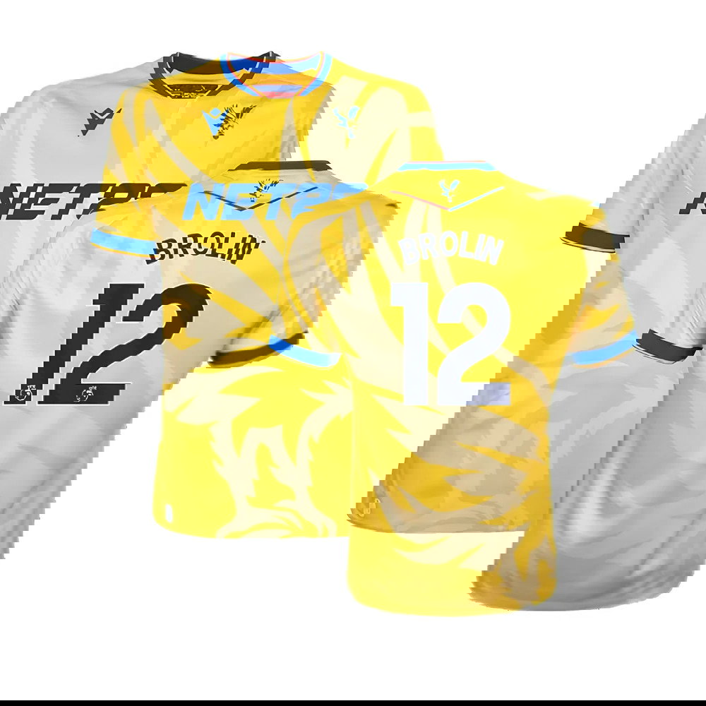2024-2025 Crystal Palace Away Shirt (Brolin 12)