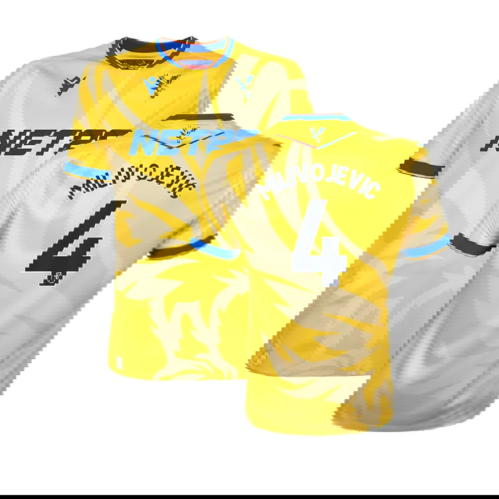 2024-2025 Crystal Palace Away Shirt (Milivojevic 4)
