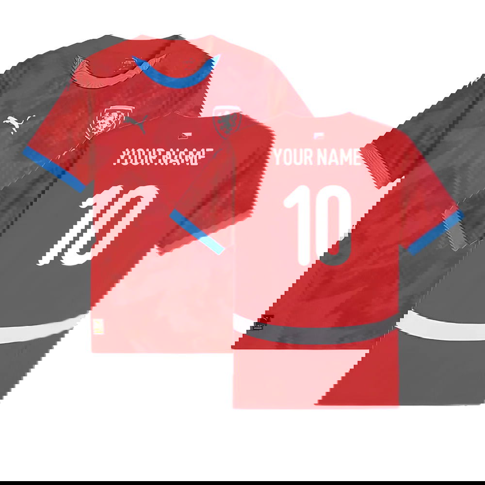 2024-2025 Czech Republic Home Shirt (Ladies) (Your Name)