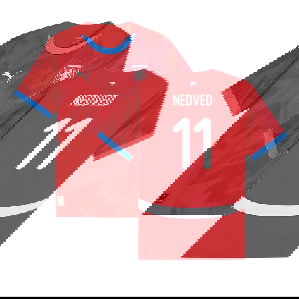 2024-2025 Czech Republic Home Shirt (Nedved 11)