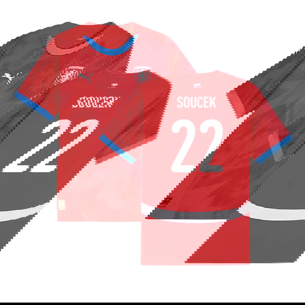 2024-2025 Czech Republic Home Shirt (Soucek 22)