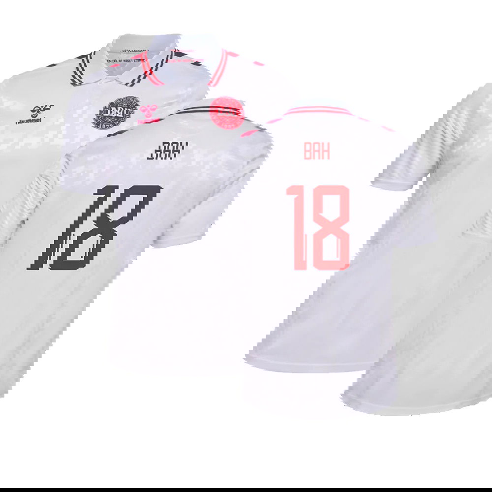 2024-2025 Denmark Away Shirt (Bah 18)