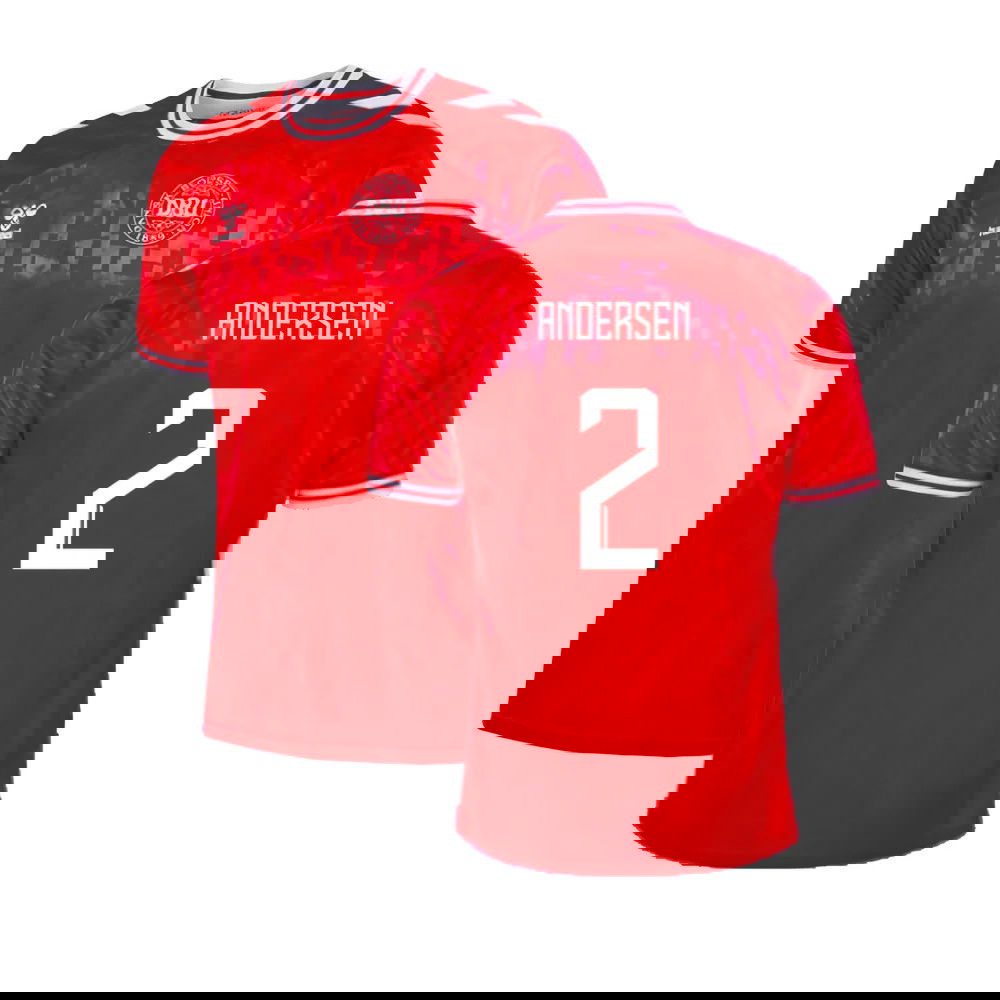 2024-2025 Denmark Home Shirt (Andersen 2)