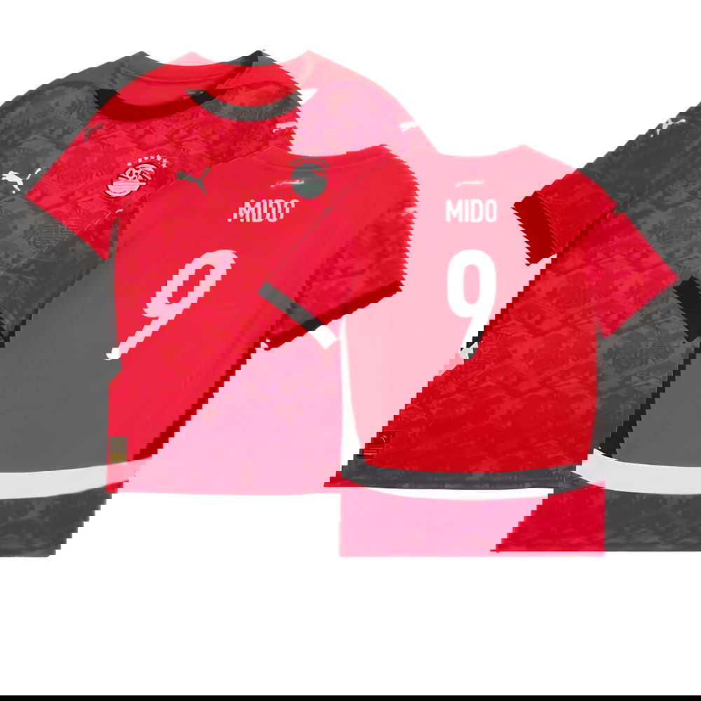 2024-2025 Egypt Home Shirt (Kids) (Mido 9)