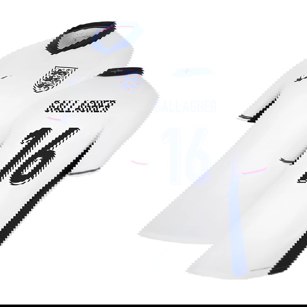 2024-2025 England Home Match Dri-Fit ADV Authentic Shirt (Gallagher 16)