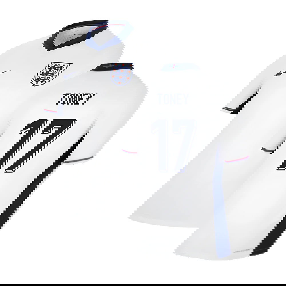 2024-2025 England Home Match Dri-Fit ADV Authentic Shirt (Toney 17)