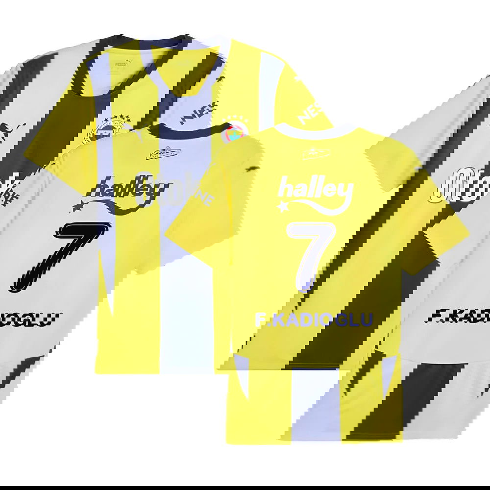 2024-2025 Fenerbahce Home Shirt (F.Kadioglu 7)