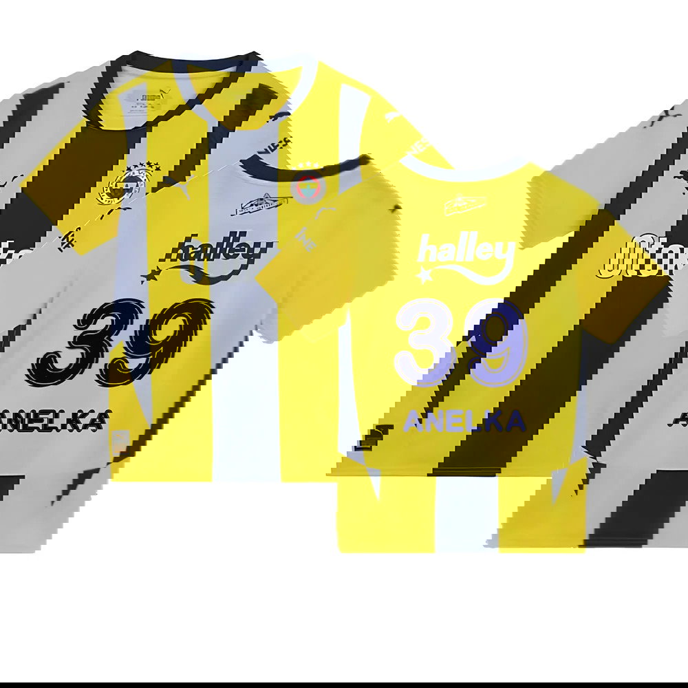 2024-2025 Fenerbahce Home Shirt (Kids) (Anelka 39)