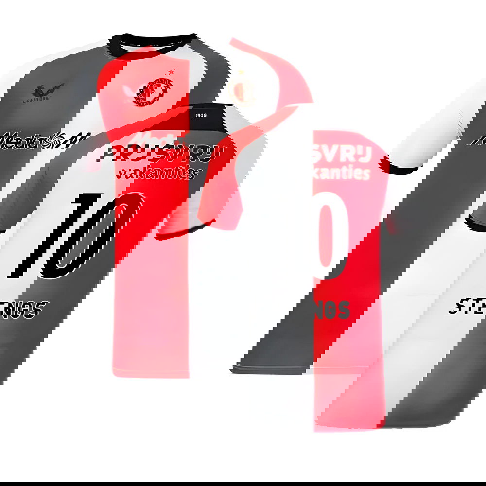 2024-2025 Feyenoord Home Shirt (Kids) (Stengs 10)