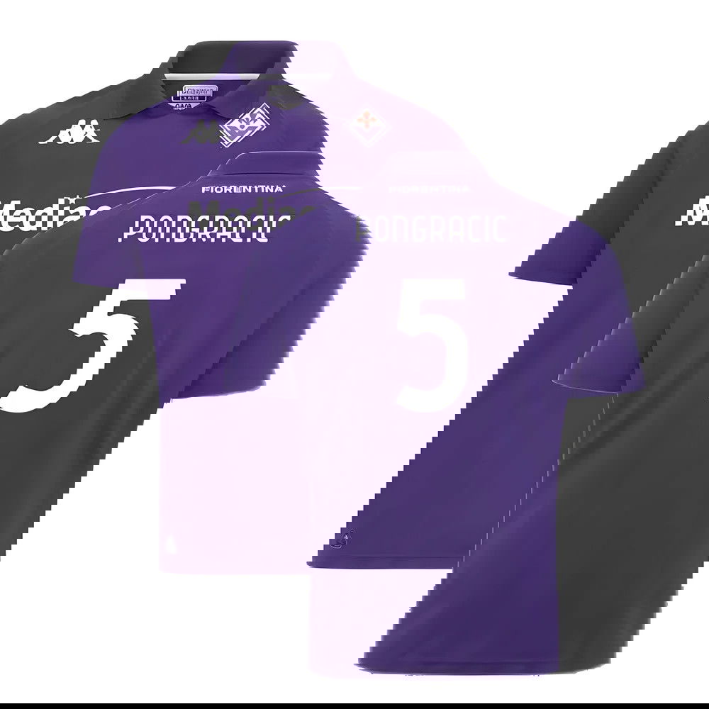 2024-2025 Fiorentina Home Shirt (Pongracic 5)