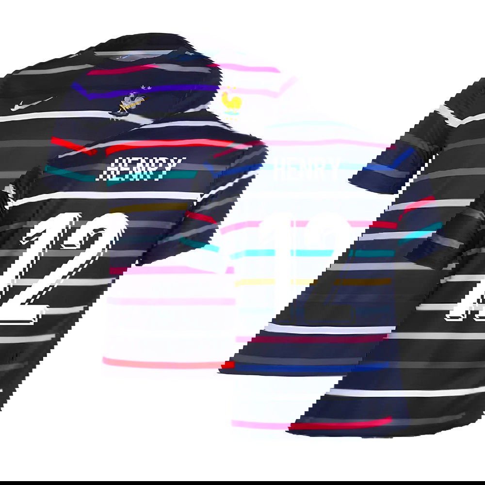 2024-2025 France Academy Pro Home Pre-Match Top (Navy) (Henry 12)