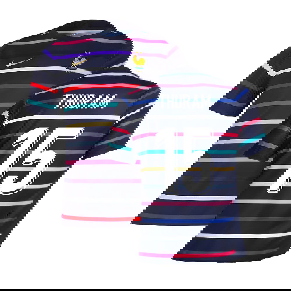 2024-2025 France Academy Pro Home Pre-Match Top (Navy) (Thuram 15)