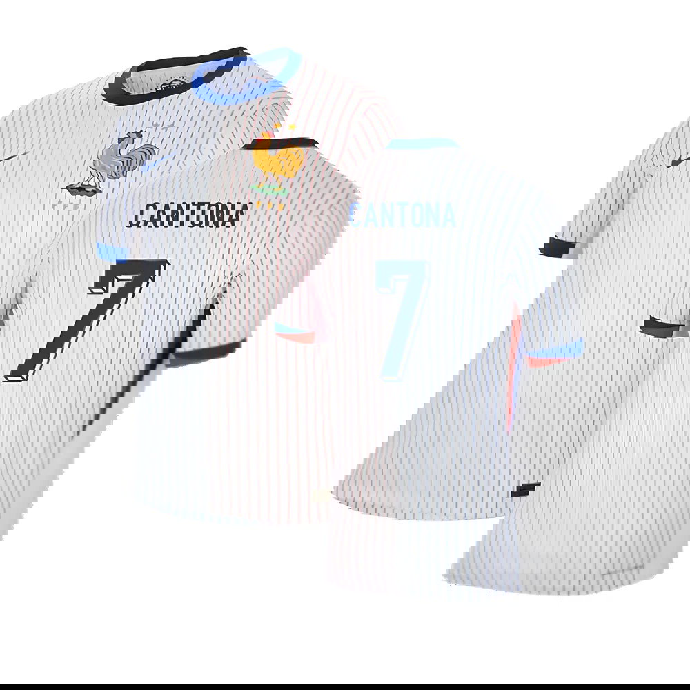 2024-2025 France Away Dri-ADV Match Shirt (Cantona 7)