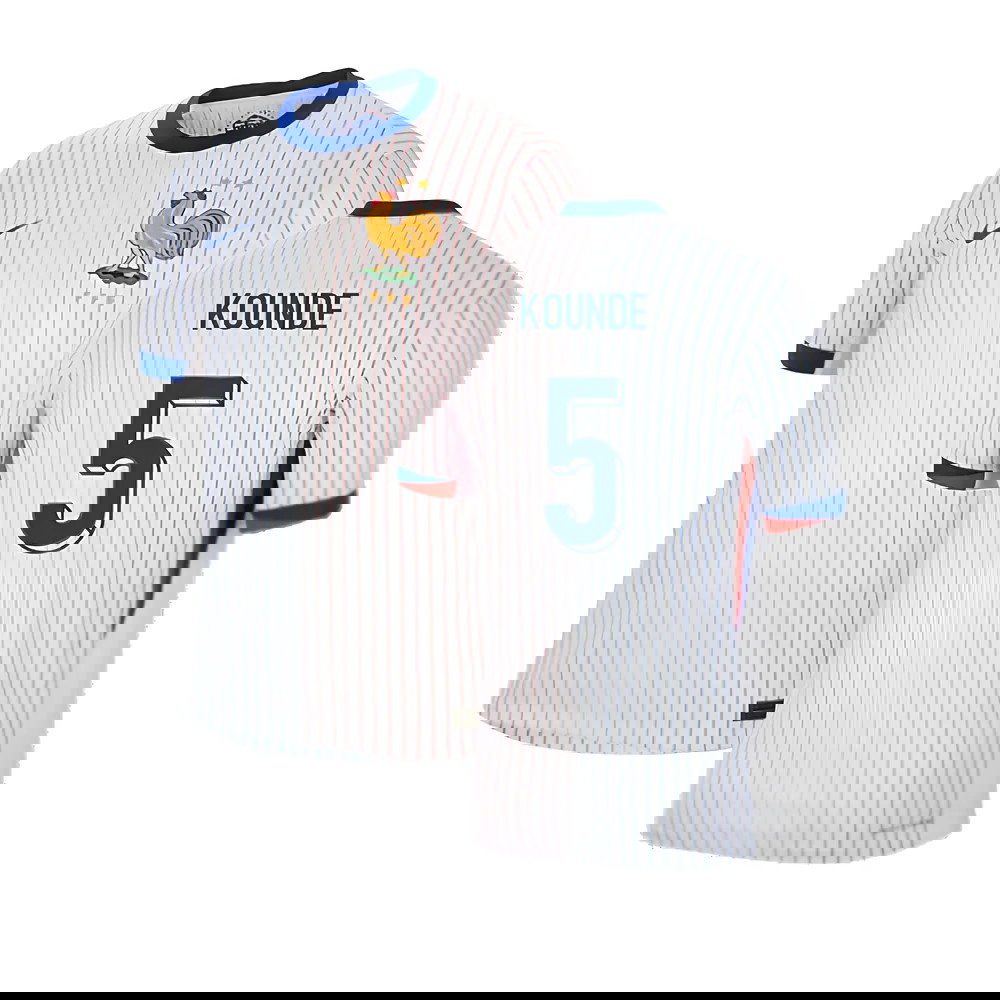 2024-2025 France Away Dri-ADV Match Shirt (Kounde 5)