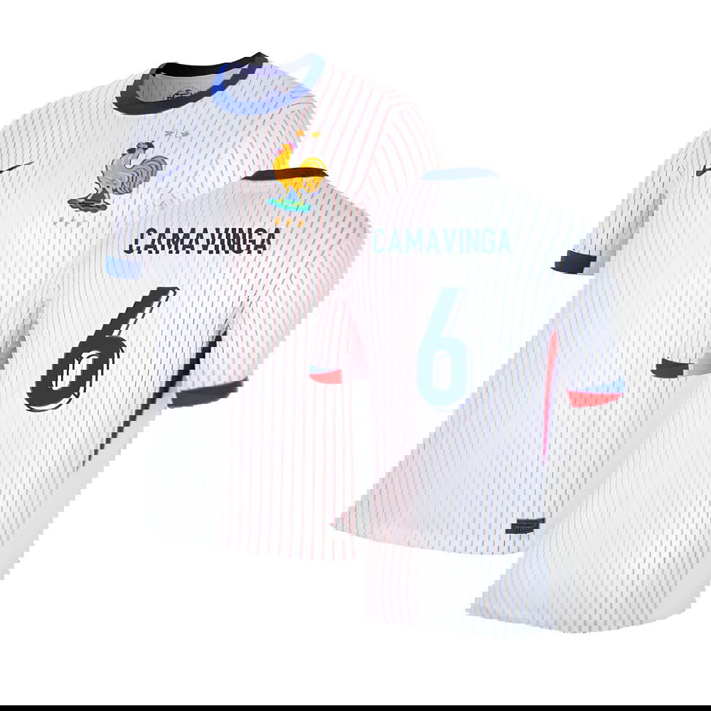 2024-2025 France Away Shirt (Camavinga 6)