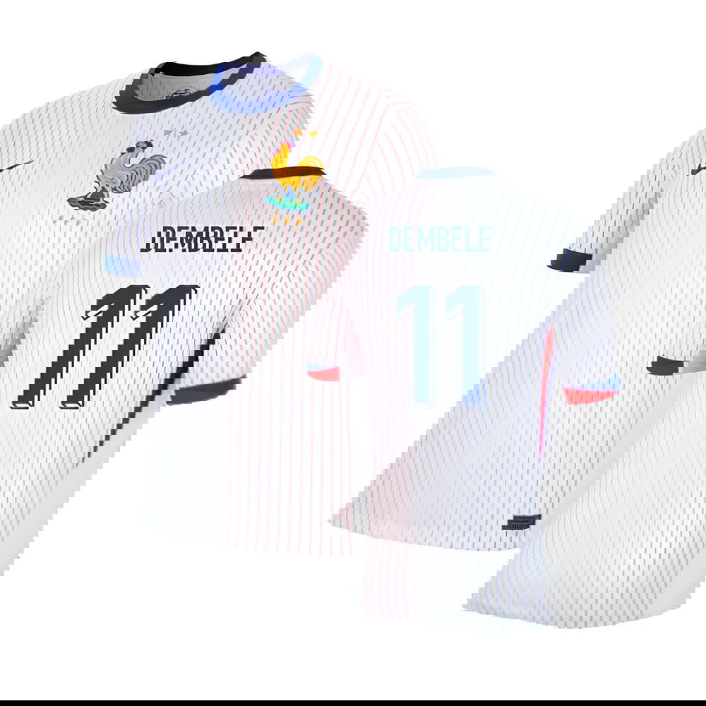 2024-2025 France Away Shirt (Dembele 11)