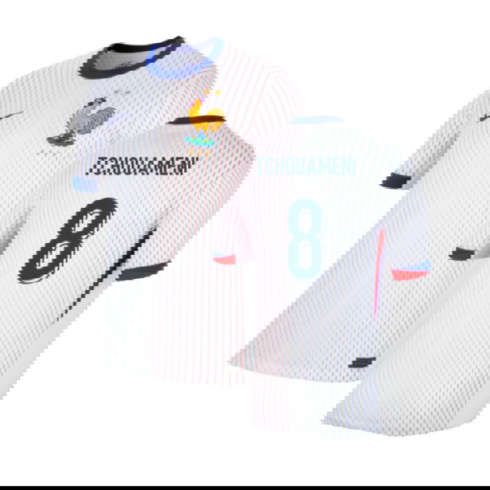 2024-2025 France Away Shirt (Tchouameni 8)