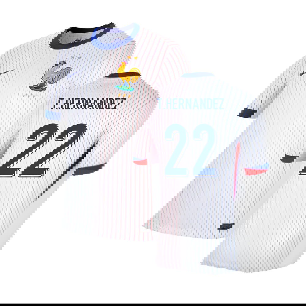 2024-2025 France Away Shirt (T.Hernandez 22)