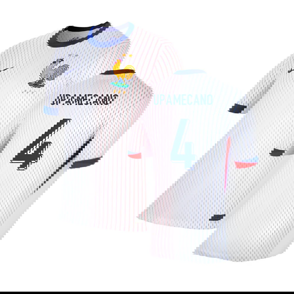 2024-2025 France Away Shirt (Upamecano 4)