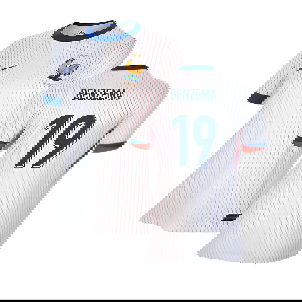 2024-2025 France Away Shirt (Womens) (Benzema 19)