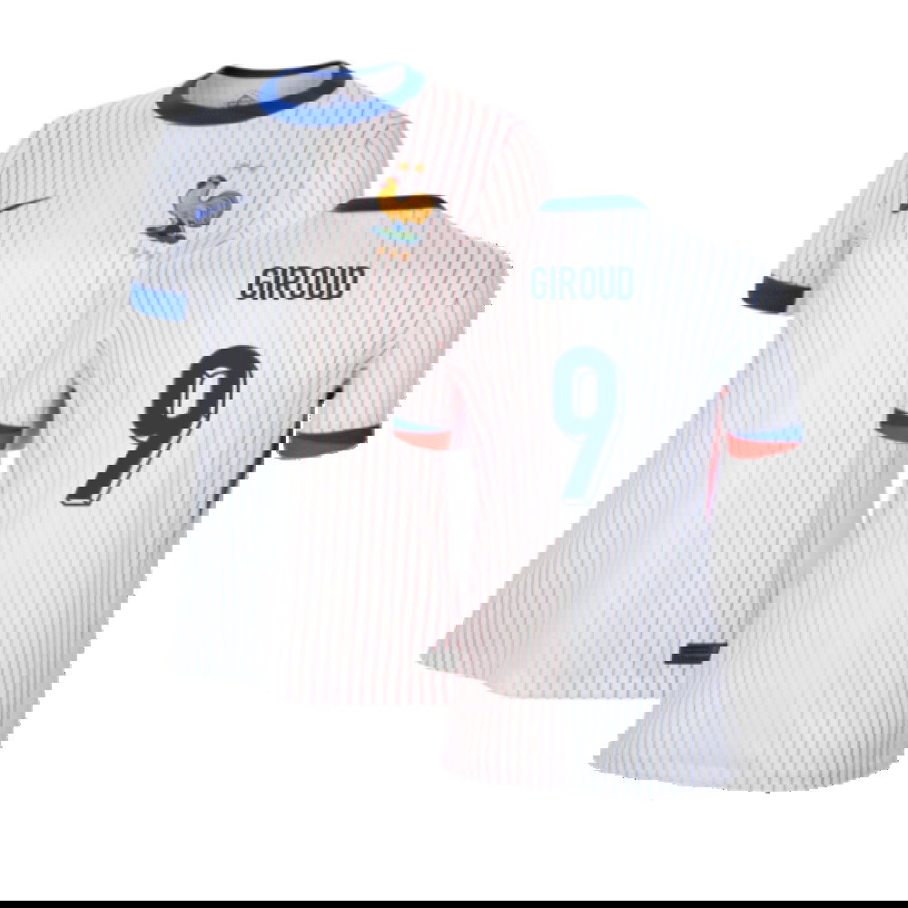 2024-2025 France Away Shirt (Womens) (Giroud 9)