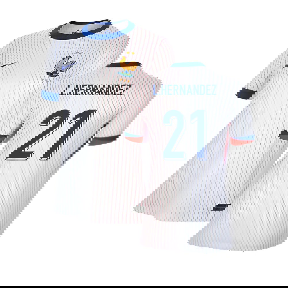 2024-2025 France Away Shirt (Womens) (L.Hernandez 21)