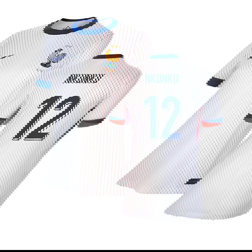 2024-2025 France Away Shirt (Womens) (Nkunku 12)