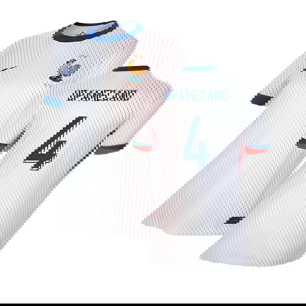 2024-2025 France Away Shirt (Womens) (Upamecano 4)