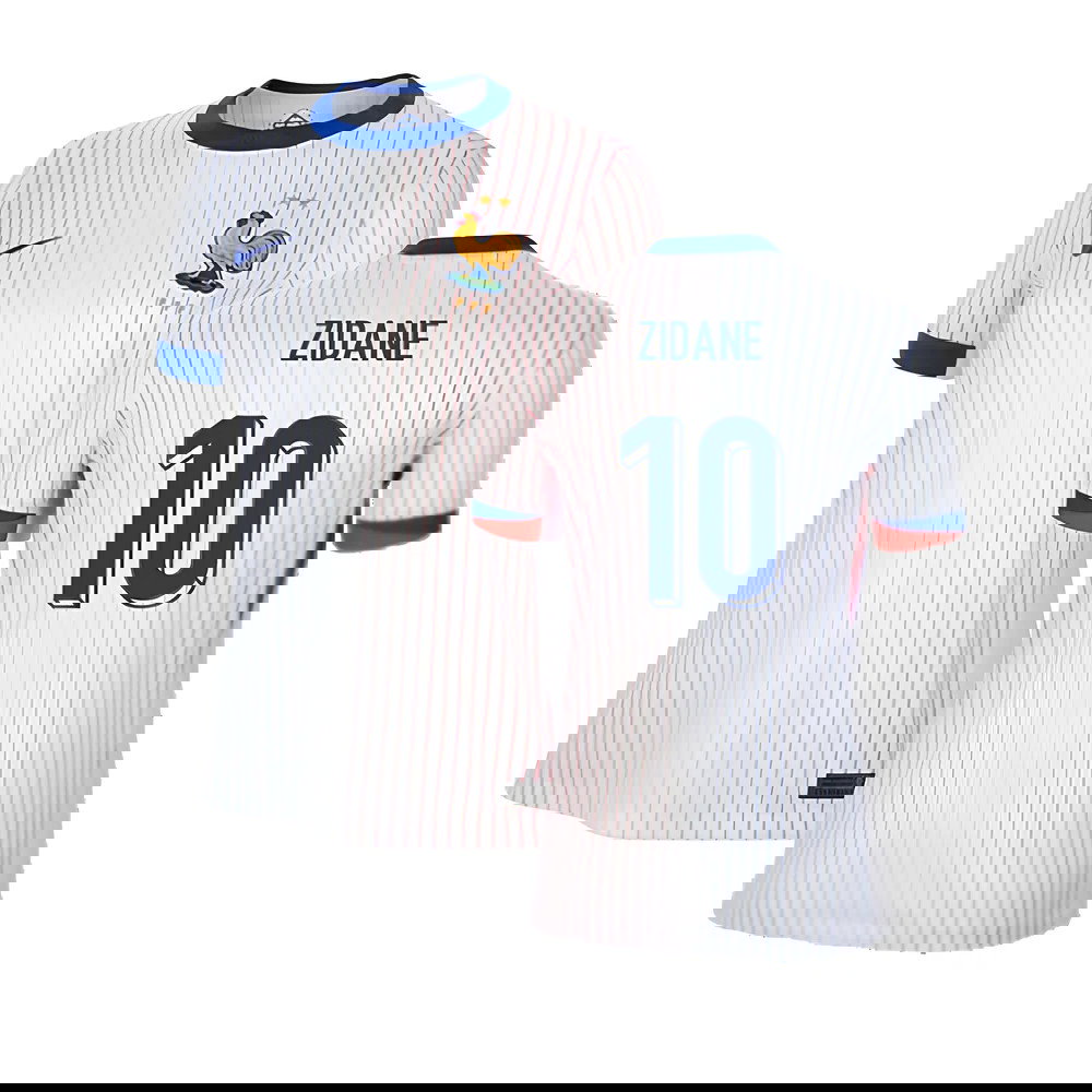 2024-2025 France Away Shirt (Womens) (Zidane 10)