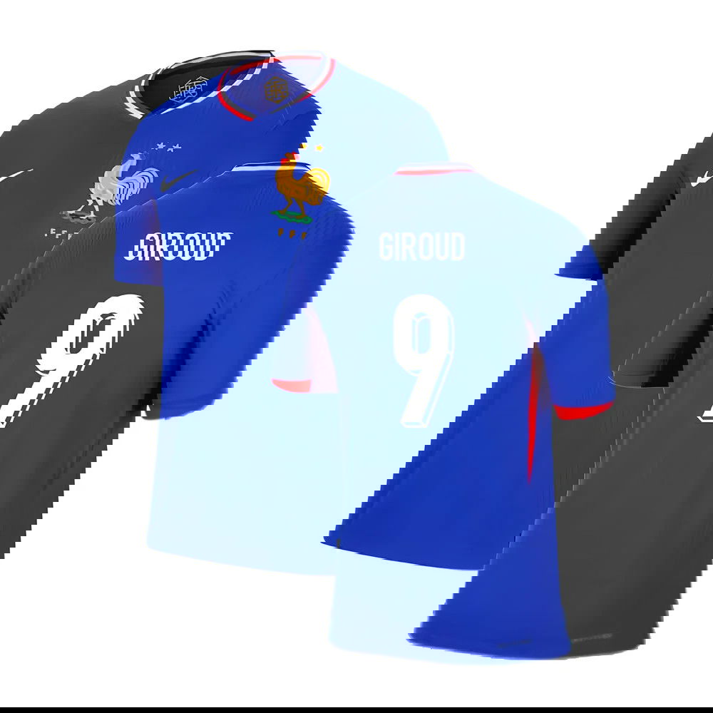 2024-2025 France Dri-FIT ADV Match Home Shirt (Giroud 9)