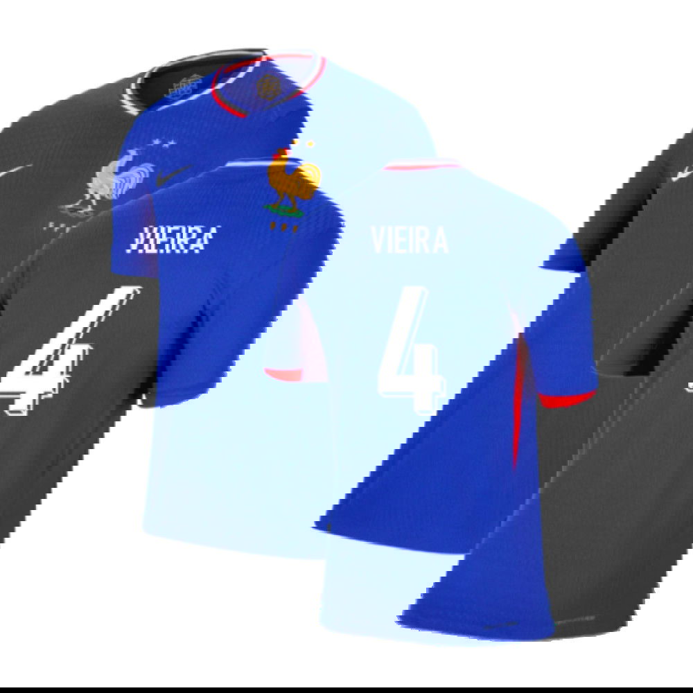2024-2025 France Dri-FIT ADV Match Home Shirt (Vieira 4)