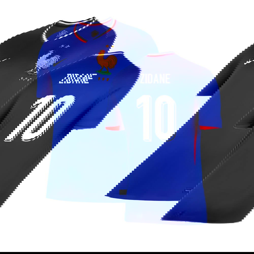 2024-2025 France Home Shirt (Zidane 10)