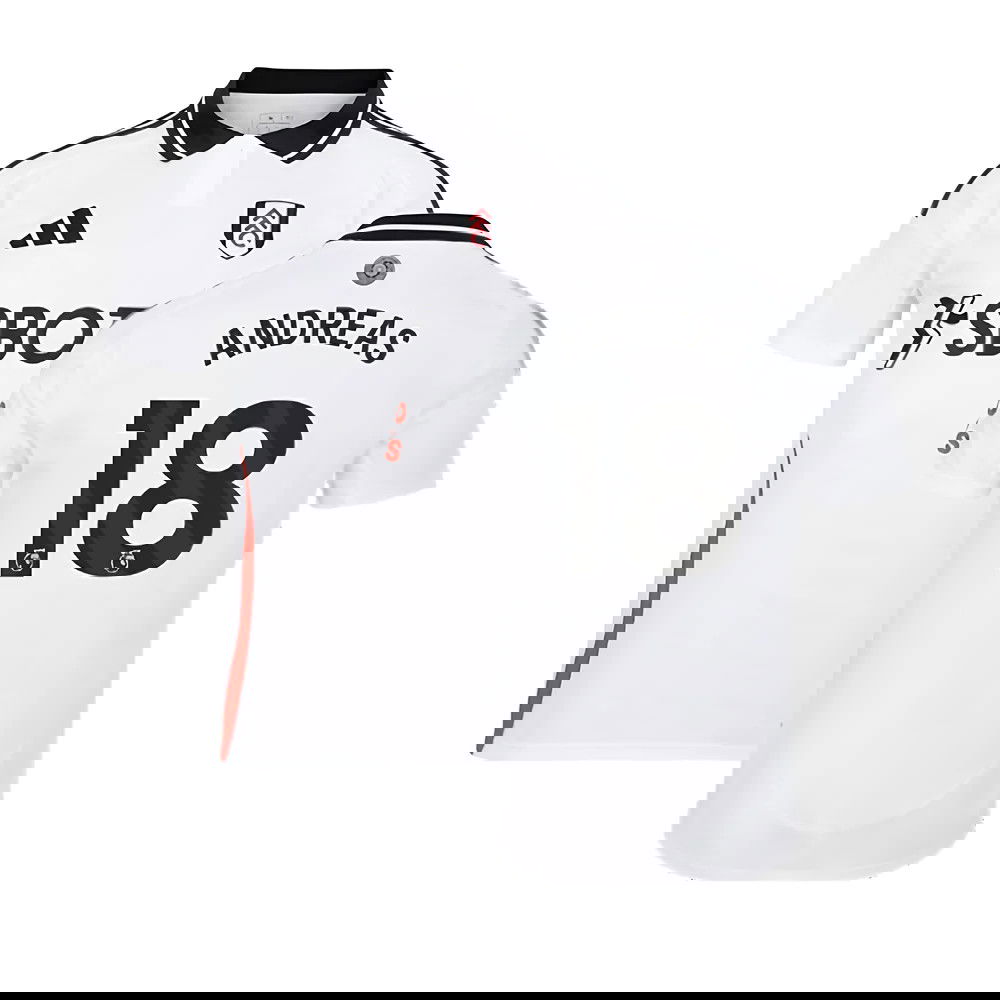 2024-2025 Fulham Home Shirt (Andreas 18)