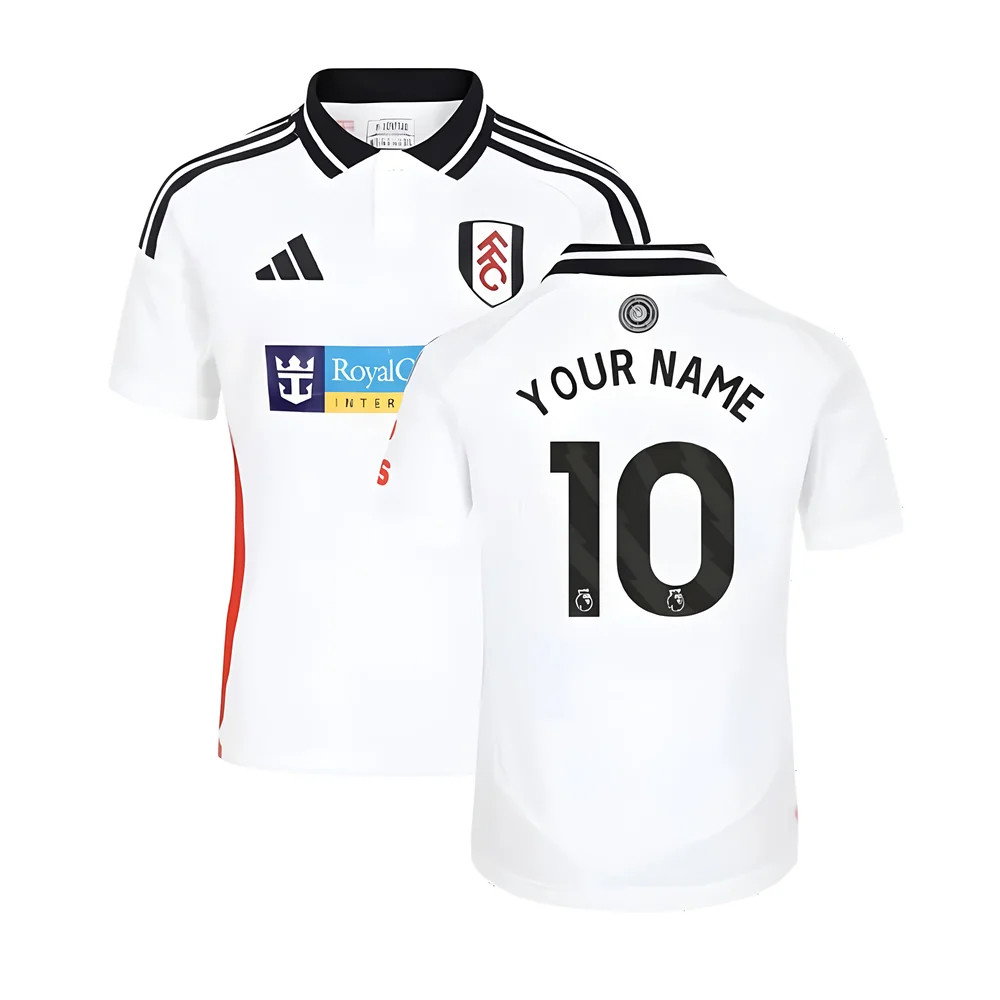 2024-2025 Fulham Home Shirt (Kids) (Your Name)