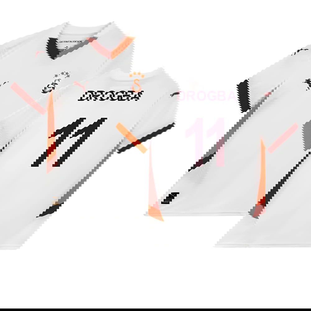 2024-2025 Galatasaray Away Shirt (Kids) (Drogba 11)