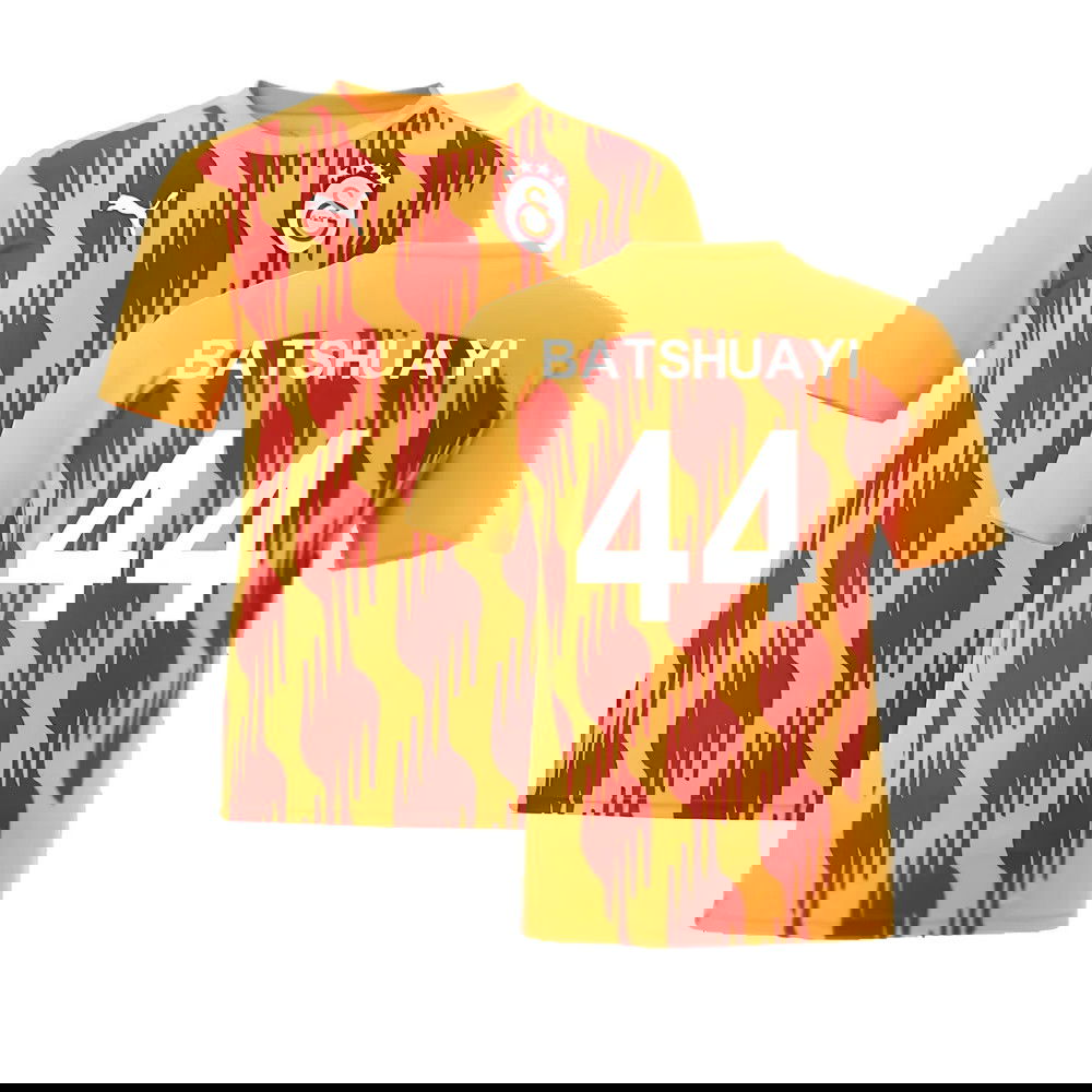 2024-2025 Galatasaray Pre-Match Shirt (Orange) (Batshuayi 44)