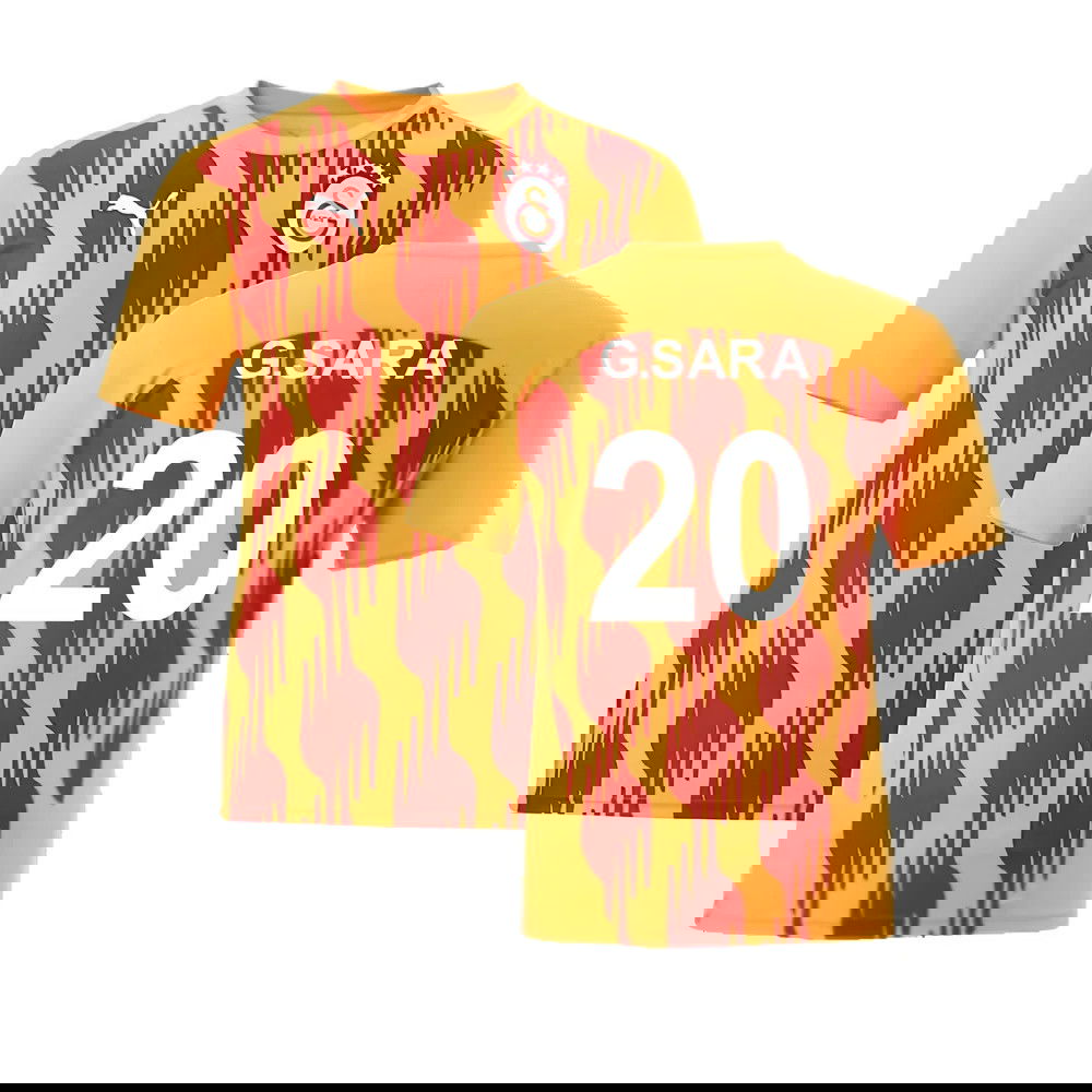 2024-2025 Galatasaray Pre-Match Shirt (Orange) (G.Sara 20)