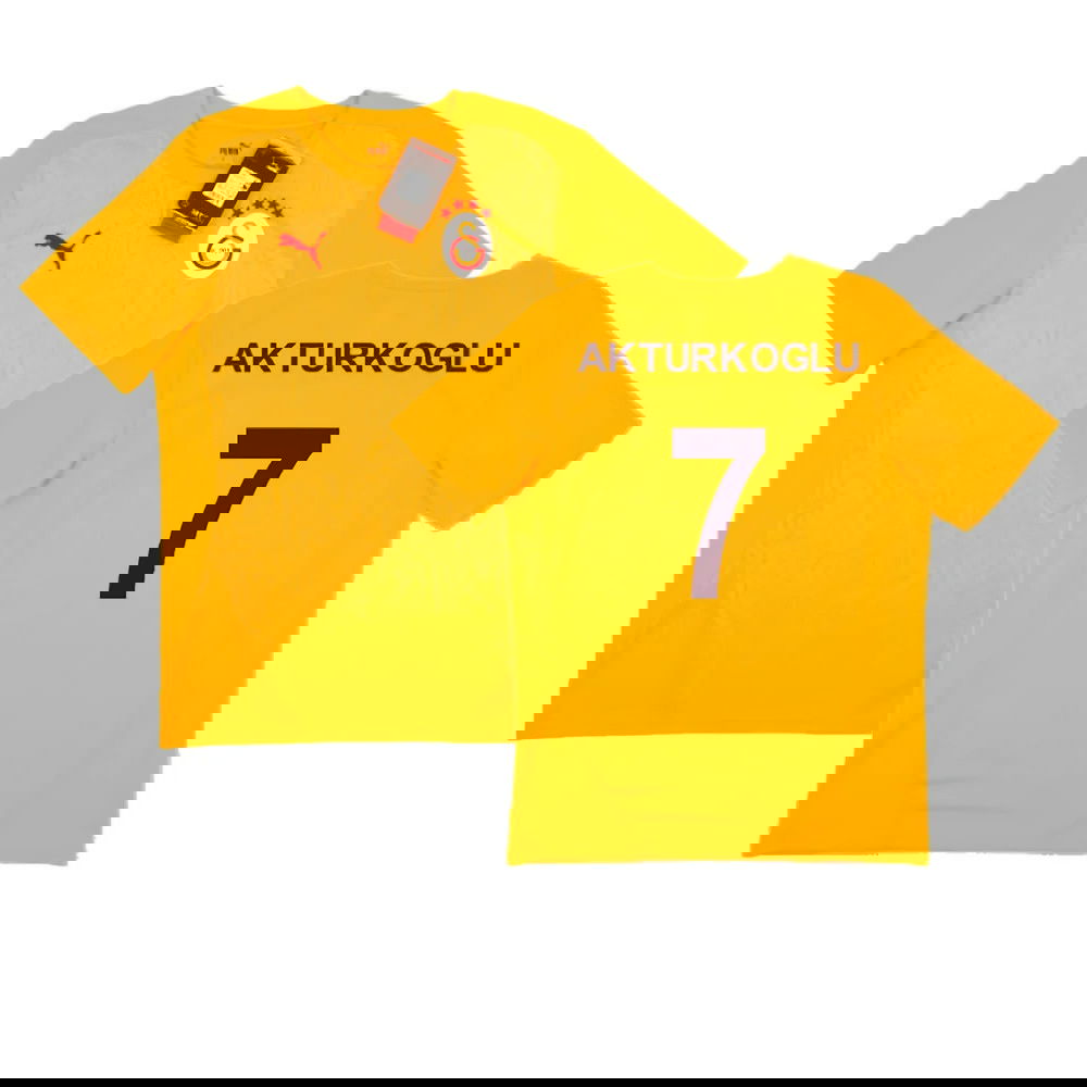 2024-2025 Galatasaray Training Shirt (Orange) (Akturkoglu 7)