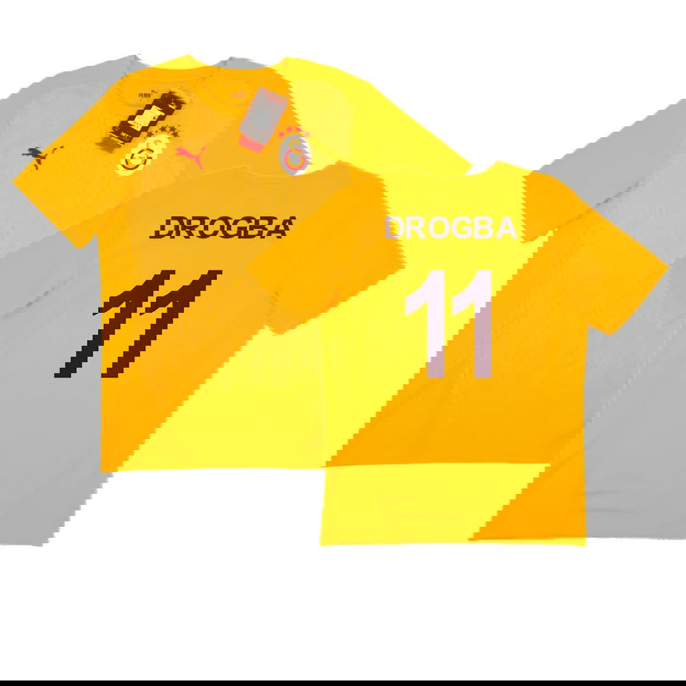 2024-2025 Galatasaray Training Shirt (Orange) (Drogba 11)