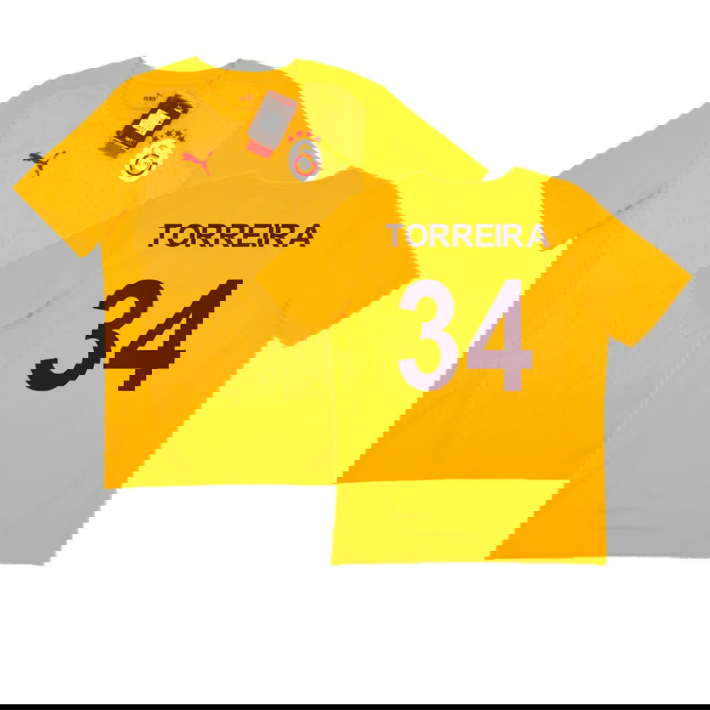 2024-2025 Galatasaray Training Shirt (Orange) (Torreira 34)