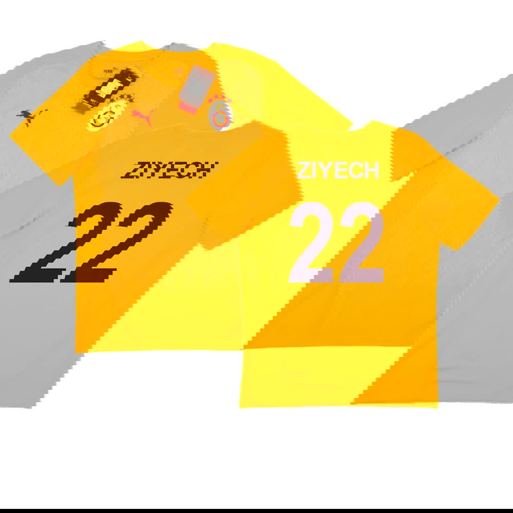 2024-2025 Galatasaray Training Shirt (Orange) (Ziyech 22)