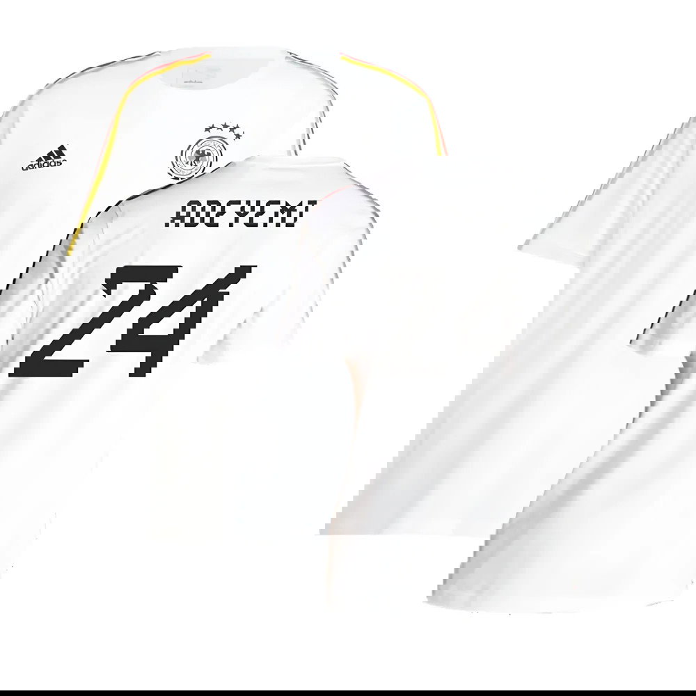 2024-2025 Germany 3S DNA Tee (White) (Adeyemi 24)