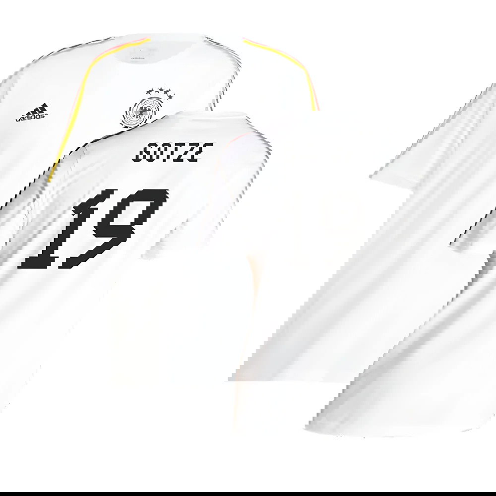 2024-2025 Germany 3S DNA Tee (White) (Gotze 19)