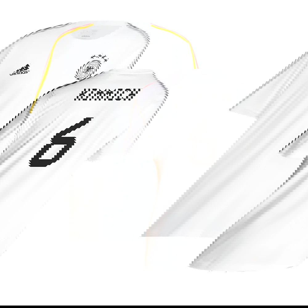 2024-2025 Germany 3S DNA Tee (White) (Kimmich 6)