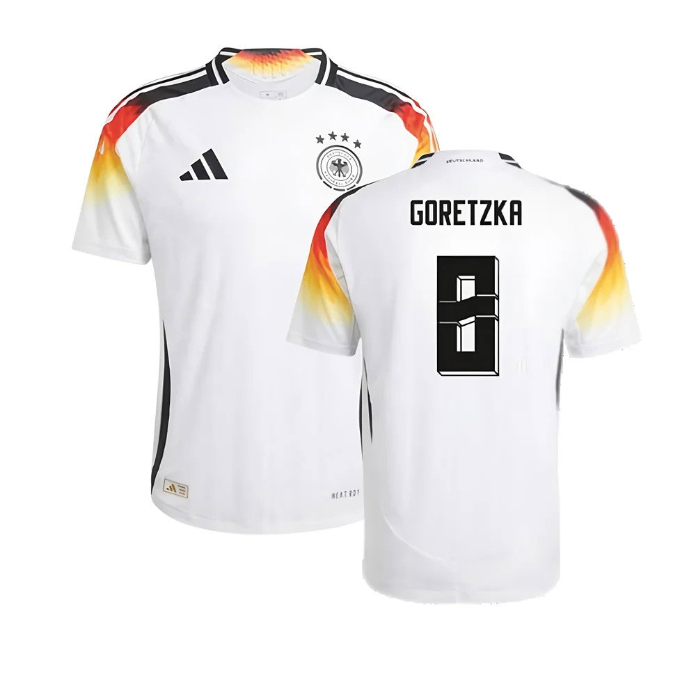 2024-2025 Germany Authentic Home Shirt (Goretzka 8)