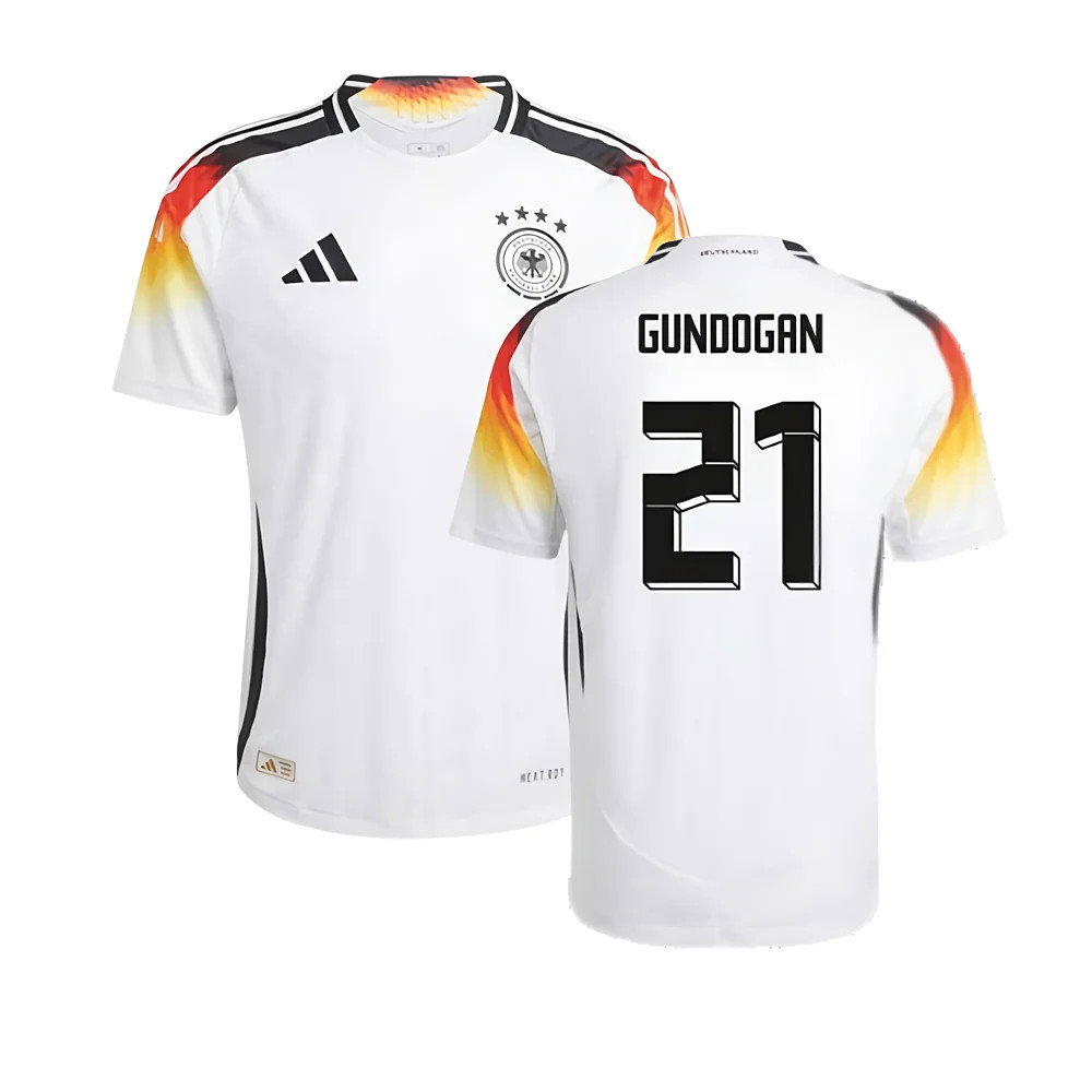 2024-2025 Germany Authentic Home Shirt (Gundogan 21)