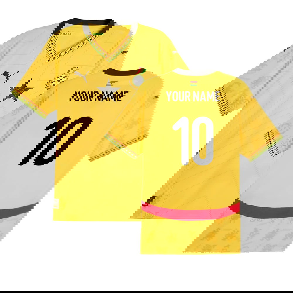 2024-2025 Ghana Away Shirt (Your Name)