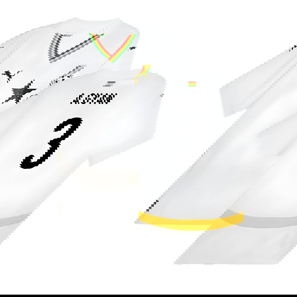 2024-2025 Ghana Home Shirt (A.Gyan 3)