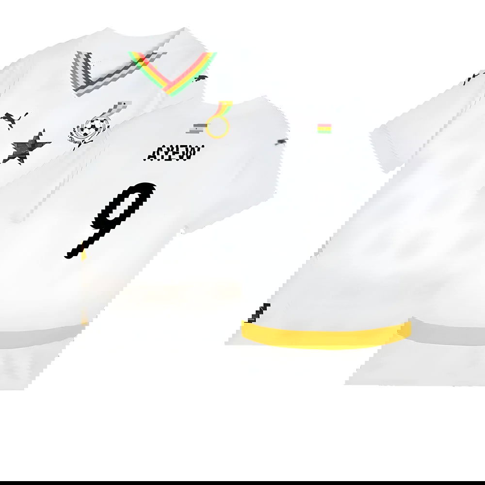 2024-2025 Ghana Home Shirt (Kids) (Ayew 9)