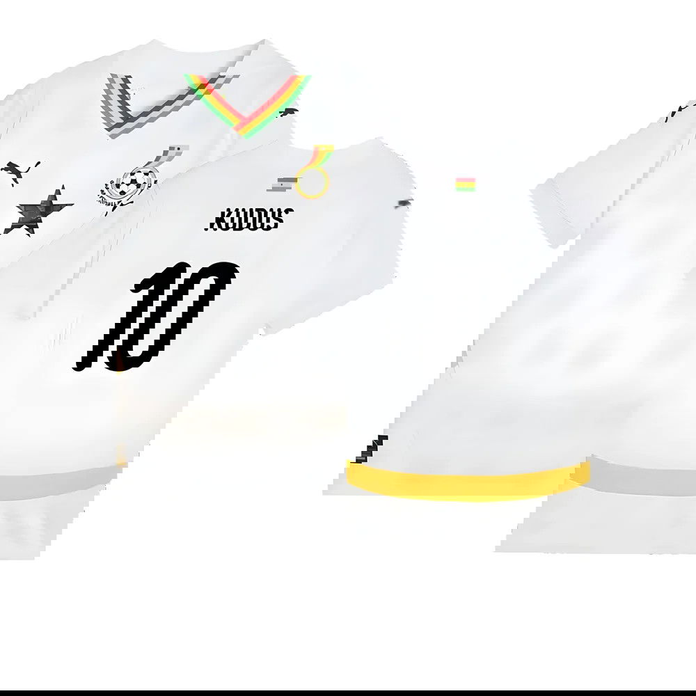 2024-2025 Ghana Home Shirt (Kids) (Kudus 10)